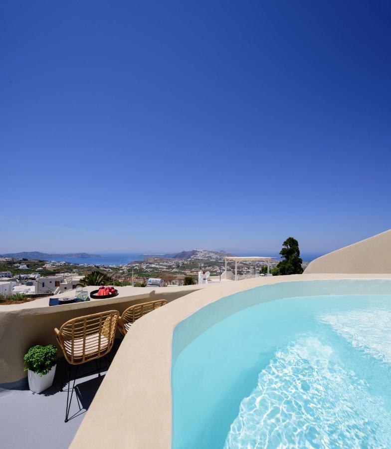 Diva Santorini Luxury Villa Pyrgos Kallistis ภายนอก รูปภาพ