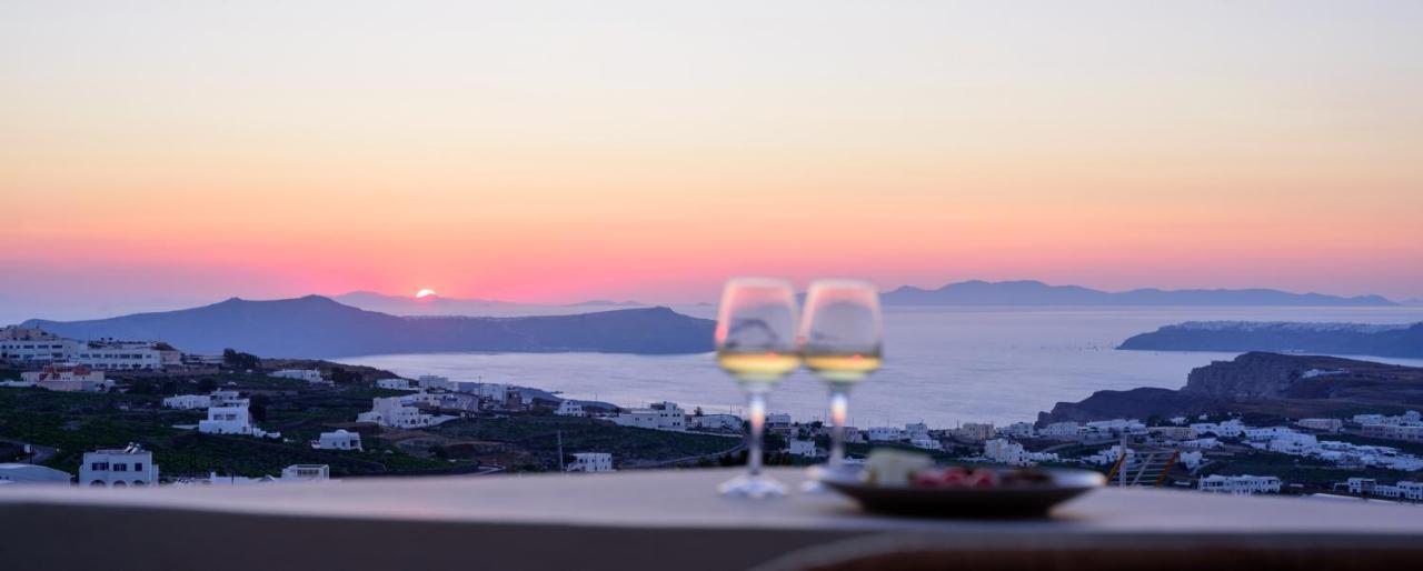 Diva Santorini Luxury Villa Pyrgos Kallistis ภายนอก รูปภาพ