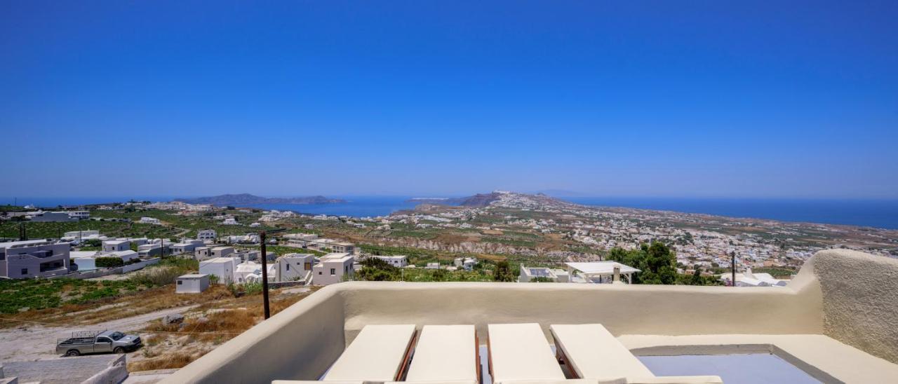 Diva Santorini Luxury Villa Pyrgos Kallistis ภายนอก รูปภาพ