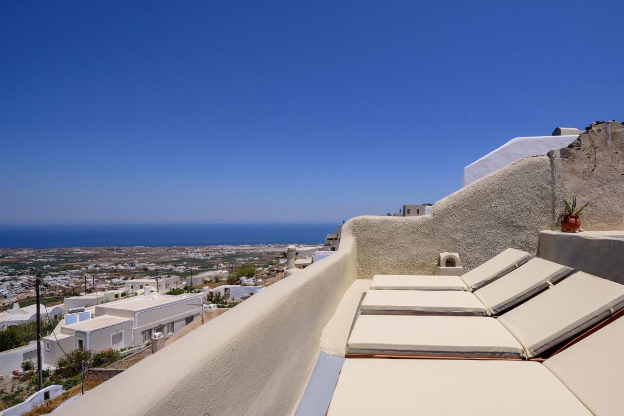 Diva Santorini Luxury Villa Pyrgos Kallistis ภายนอก รูปภาพ