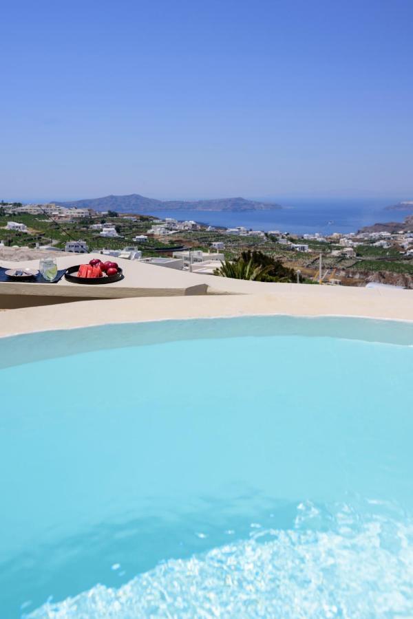 Diva Santorini Luxury Villa Pyrgos Kallistis ภายนอก รูปภาพ